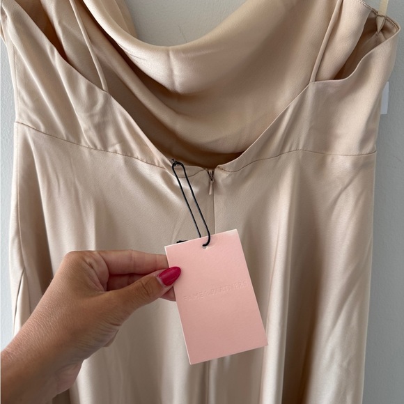 FAME & PARTNERS NWT Champagne Gown 12 - Picture 10 of 10